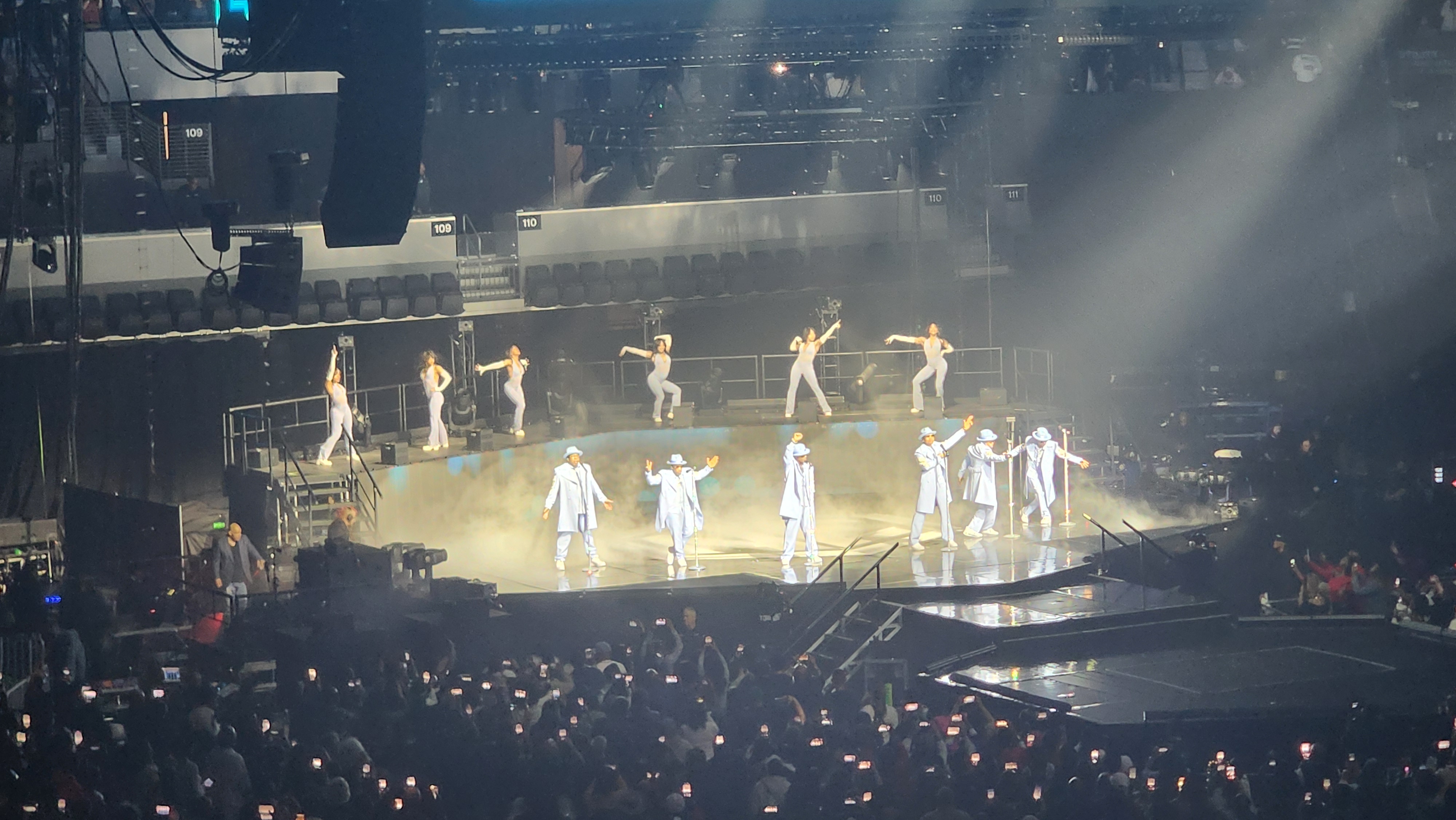 Wide Stage Shot — all three acts performing together