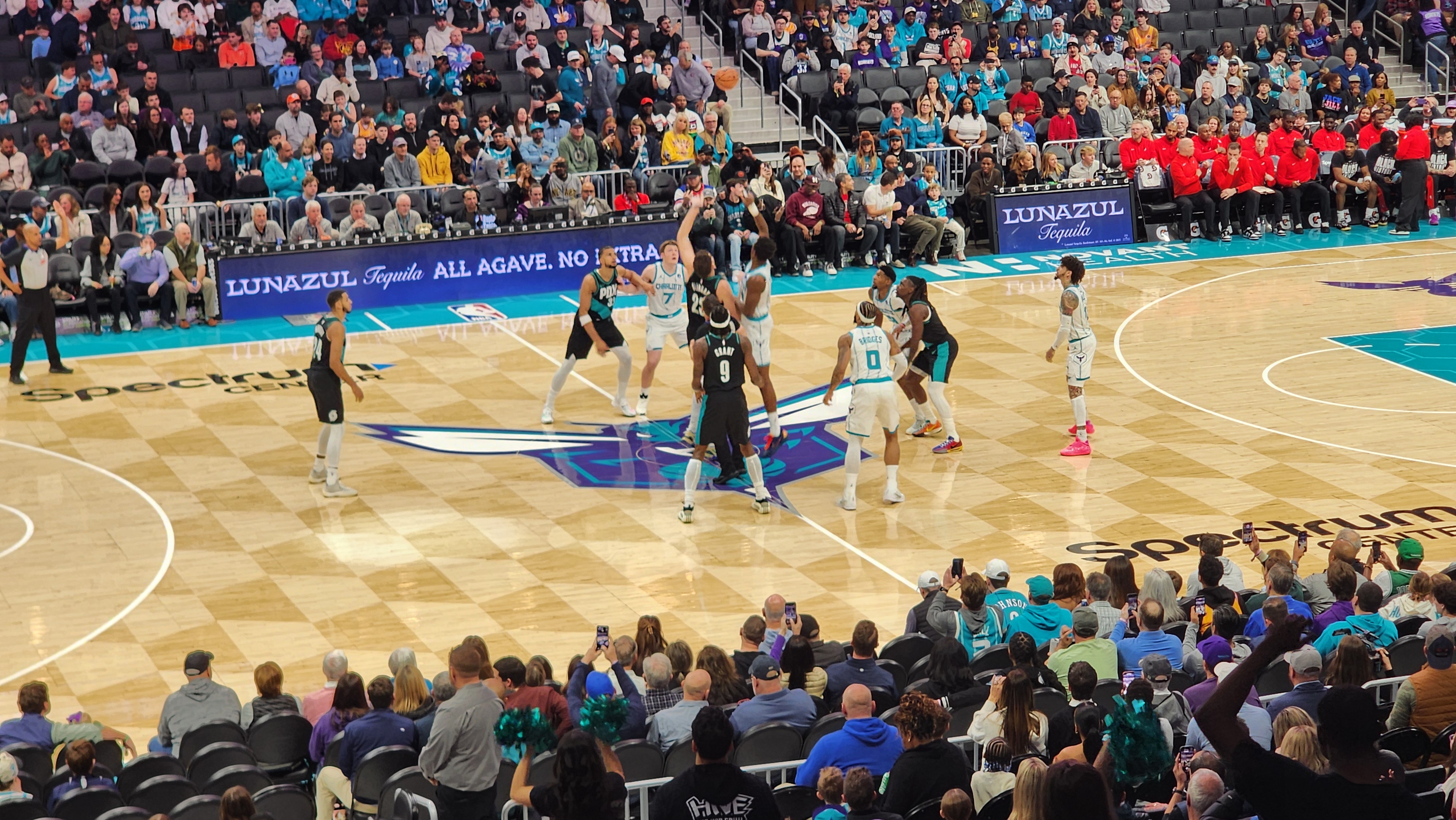 Charlotte Hornets On-Court Action
