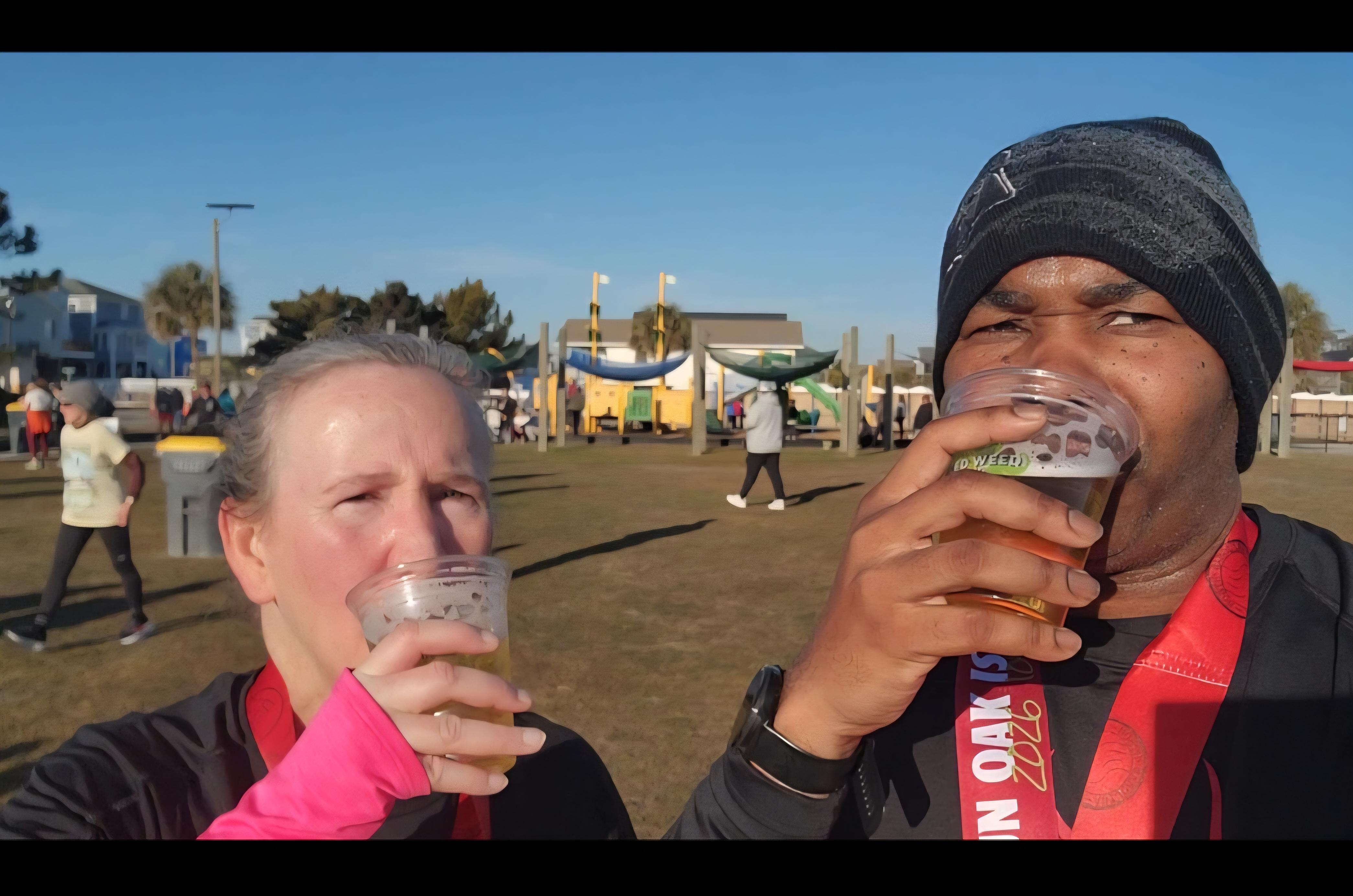 Post-Race Celebration