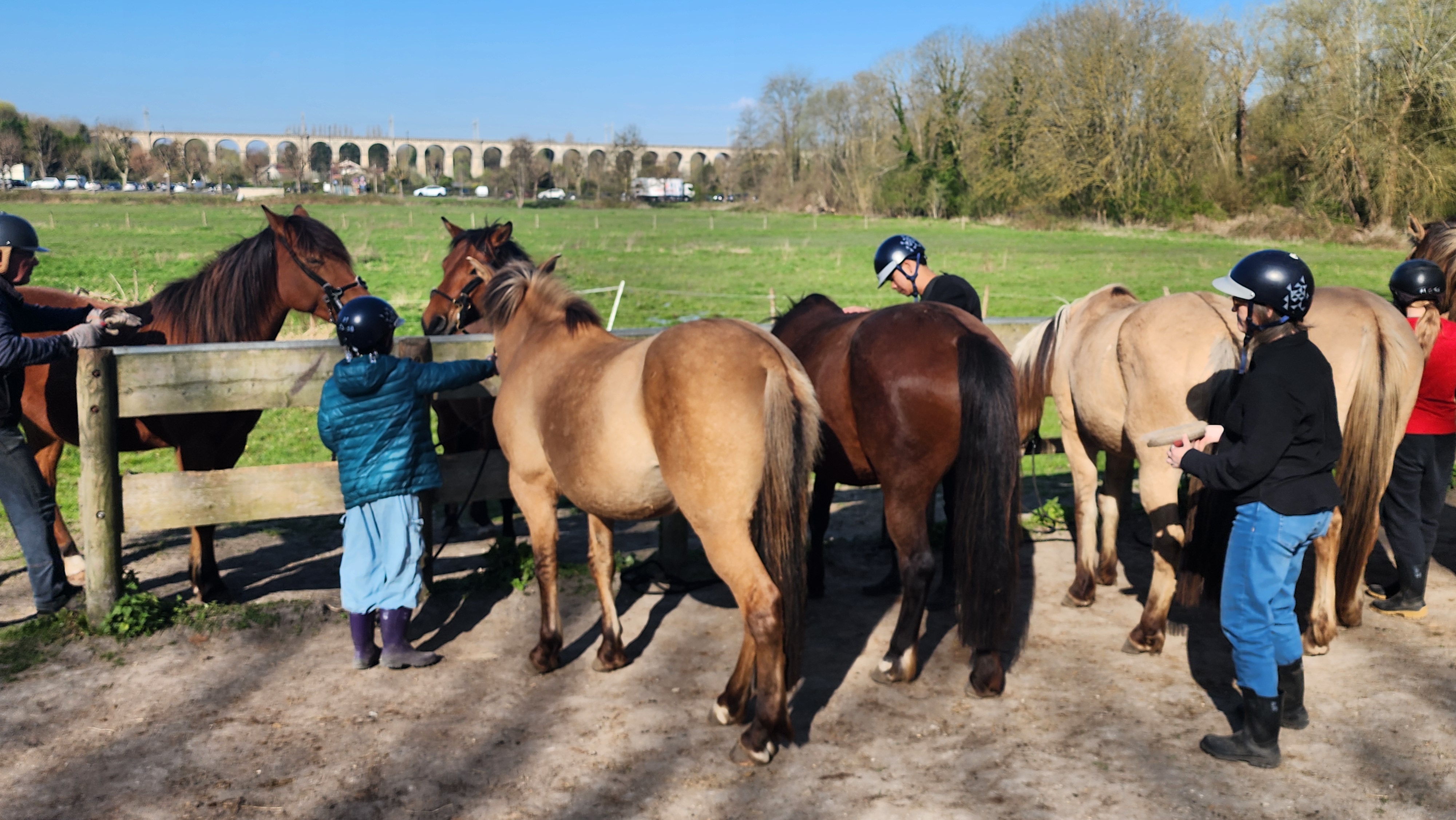 Getting fitted and ready