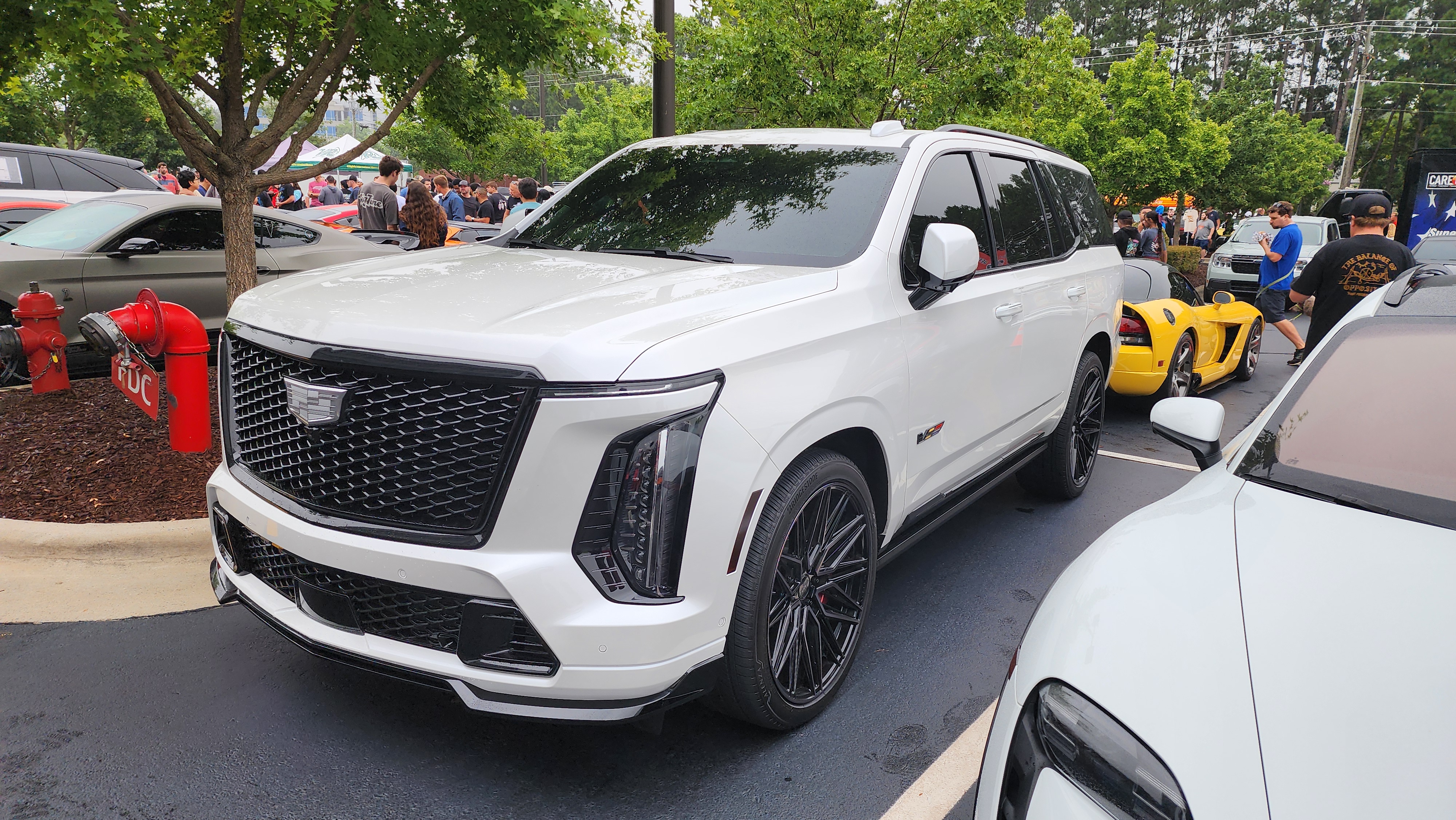 Cadillac Escalade-V at Morrisville Cars and Coffee