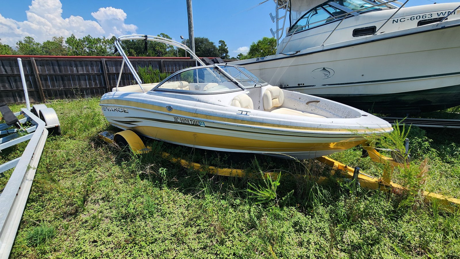 front of boat