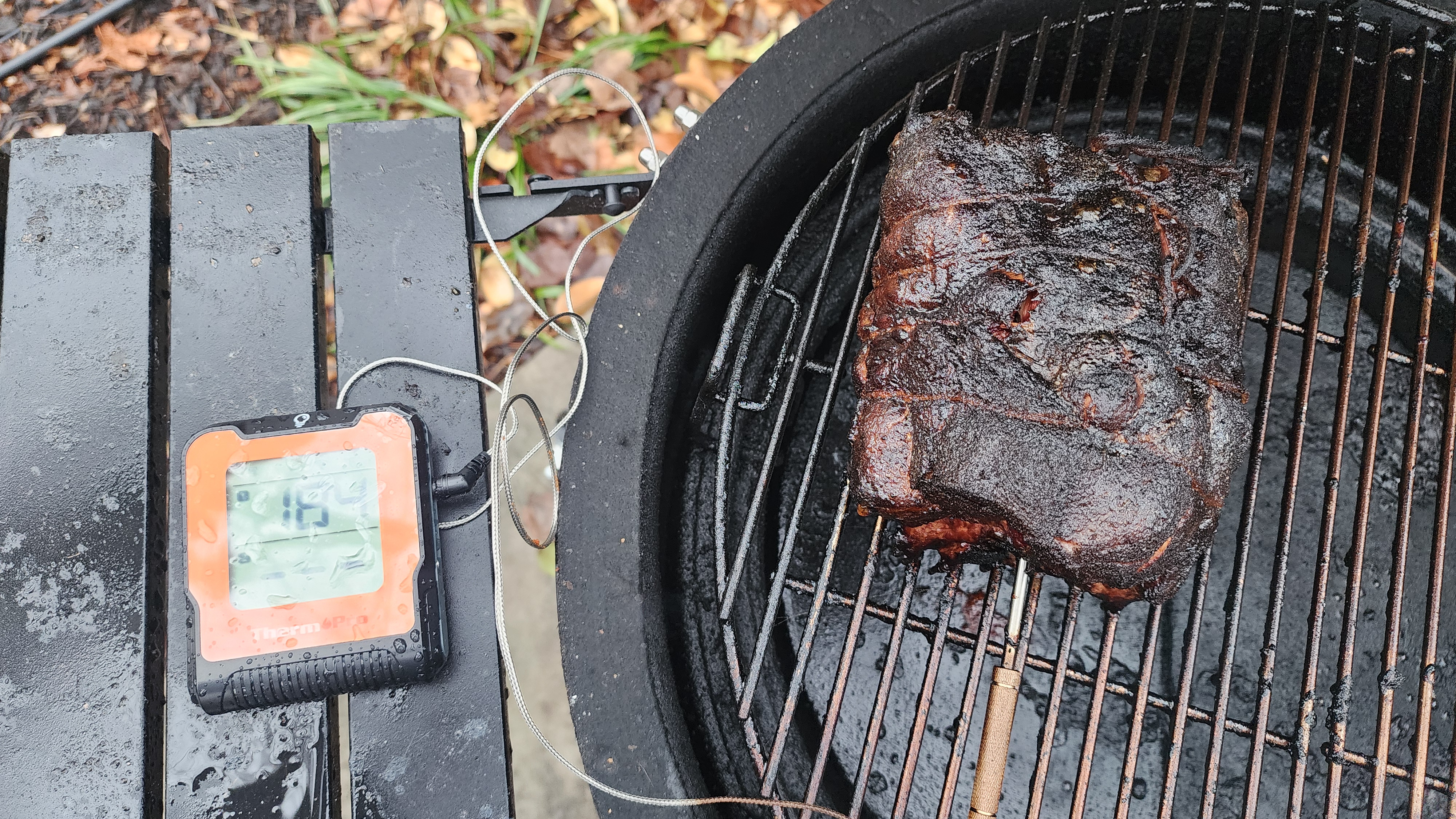 Finished pork butt